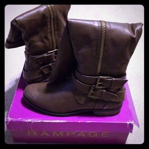 Rampage New Brown Knee High Boots Size 8.5